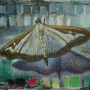 40 x 55 cm, verfstiften op oud academiewerk
